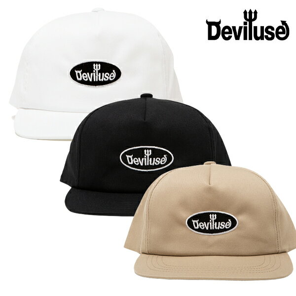 Deviluse Oval Logo Cap fr[X Xq