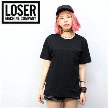 LOSER MACHINE Tシャツ PARTY DOG 黒 (ADRIAN LOPEZ）(ルーサーマシーン) （メンズサイズ）