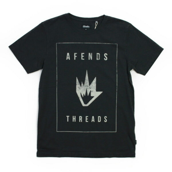 Afends Tシャツ 　AFENDS THREADS 墨黒