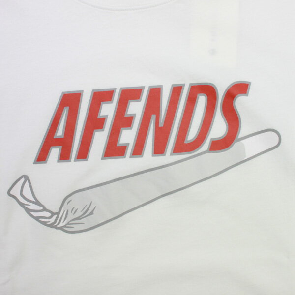 Afends Tシャツ 　JUST DID IT 白