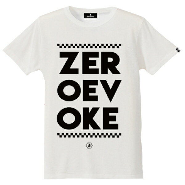 楽天EXTRAISSUE ／ エクストライシューZERO EVOKE Tシャツ　白 　Checker White 　 （ゼロイヴォーク）