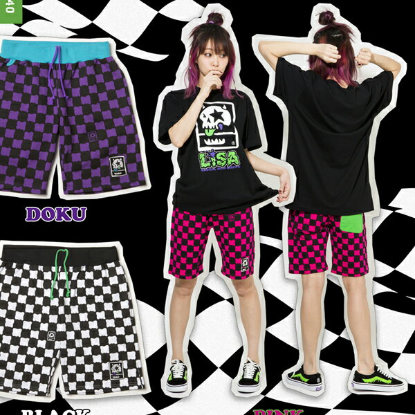 LiSA x MxMxM “LiSAPAN” SWEAT SHORTS　　 (マジカル モッシュ ミスフィッツ) 　 (MAGICAL MOSH MISFITS) 　 (リサ)（ハーフパンツ）