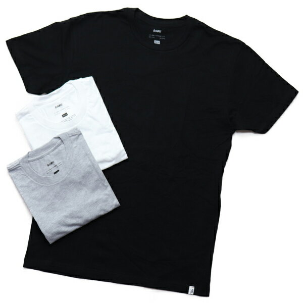 ALTAMONT Tシャツ3枚パック 白 黒 グレー （無地） （オルタモント/アルタモント）