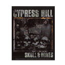 CYPRESS HILL　ステッカー　SKULL&BONES　長方形