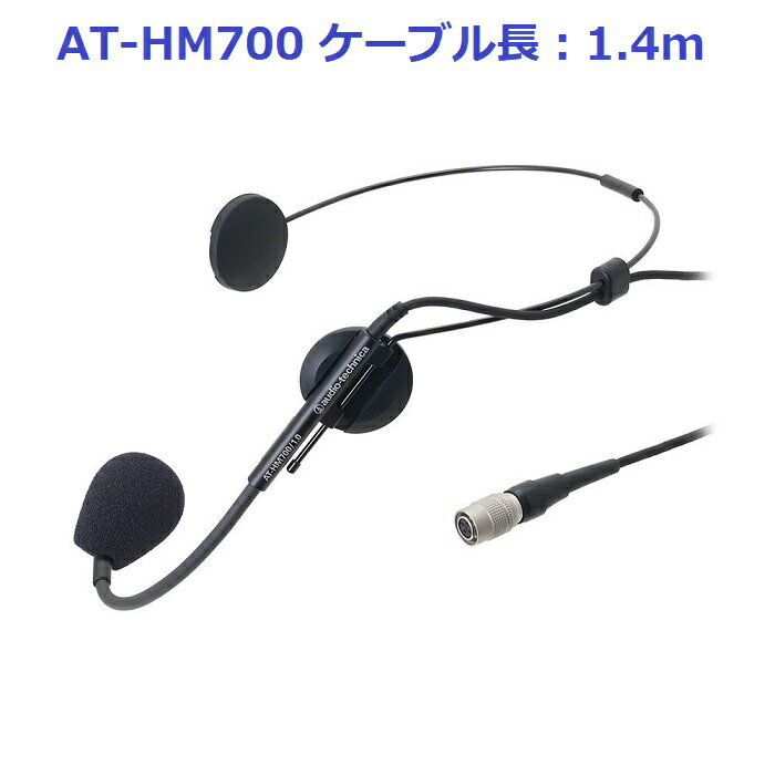 【新品】 【送料無料】 カラオケ マイク audio-technica オーディオテクニカ AT-HM700/14 ヘッドセットマイク 踊る …