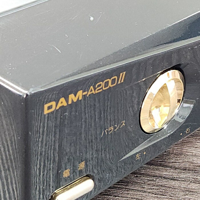 カラオケe-juke楽天市場店の【中古】 【送料無料】 カラオケ アンプ 第一興商 ダム DAM パワーアンプ DAM-A200II｜アングル2