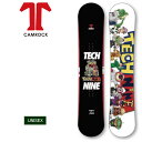 21-22 2022 TECHNINE テックナイン CAMROCK カムロック スノーボード 板 メンズ ウーメンズ ユニセックス