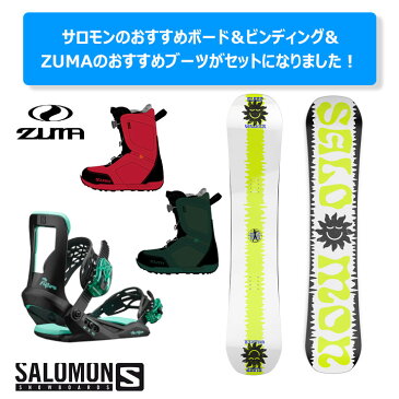 早期予約【キッズ スノーボード3点セット】SALOMON SLEEPWALKER GROM スノーボード FUTURE ビンディング ZUMA ブーツ 【JSBCスノータウン】