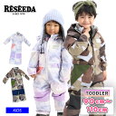 22-23 RESEEDA レセーダ スノーボードウェア REO55006 TODDLER ONEPIECE ワンピース キッズ 【JSBCスノータウン】