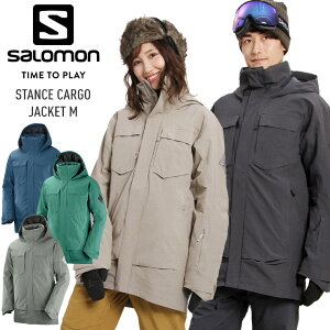 正規品 21-22 SALOMON サロモン STANCE CARGO JACKET M スタンスカーゴジャケット スノーボードウェア スキーウェア スノボー【JSBCスノータウン】