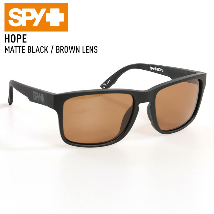  SPY ѥ 󥰥饹 HOPE ۡ MATTE BLACK ޥåȥ֥å BROWN LENS и 󥰥饹  å SUP Υ ڳŷΡ