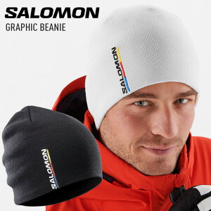 正規品 22-23 SALOMON サロモン GRAPHIC BEANIE グラフィックビーニー 防寒 ニット帽 スノーボード