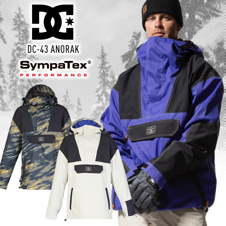 2023 DC SHOES ディーシー シューズ DC-43 ANORAK アノラックジャケット スノボー スノーボード ウェア スキー ウィンタースポーツ 【JSBCスノータウン】