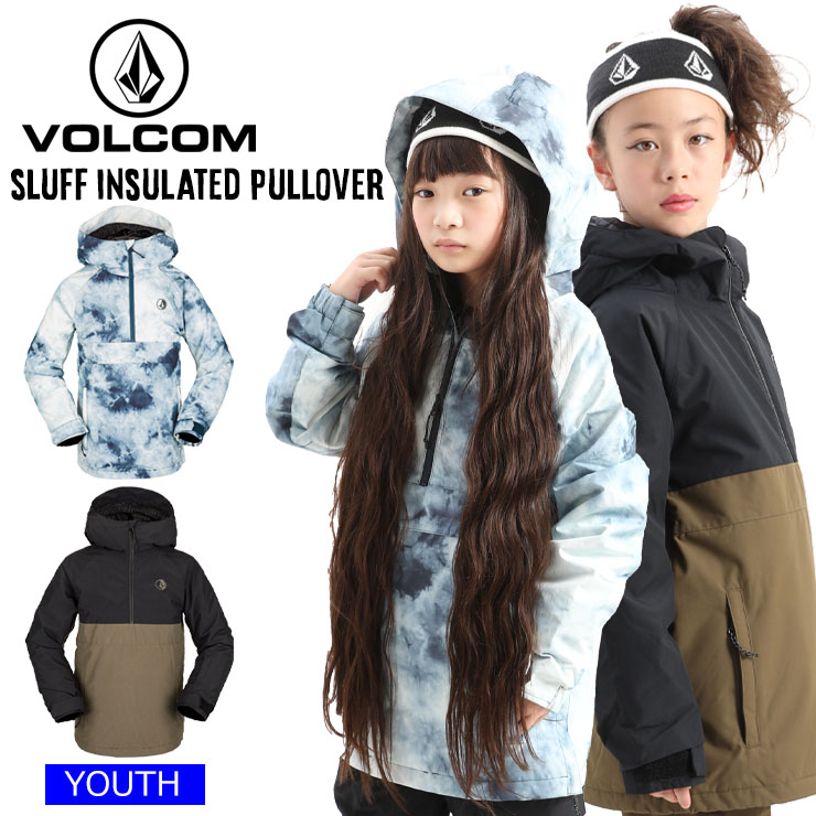 22-23 VOLCOM ボルコム SLUFF INS PULLOVER ジャケット スノーボード ボーイズ ガールズ 