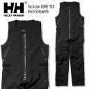 HELLY HANSEN へリーハンセン Tactician GORE-TEX Race Salopette ゴアテックスレースサロペット HH22050 ビブパンツ スノーボード 【楽天スノータウン】