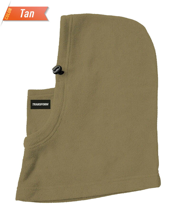 JSBCスノータウンの正規品 23-24 TRANSFORM トランスフォーム The Villian Hooded Neckwarmer ヴィラン フーデッド ネックウォーマー スノーボード スキー 【JSBCスノータウン】｜アングル3