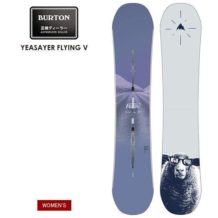 23-24 2024 BURTON o[g YEASAYER FLYING V CF[ZC[ 140/144/148 Xm[{[h  fB[X E[Y