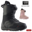 【15日まで使える最大2500円オフクーポン】23-24 2024 BURTON バートン MINT BOA WIDE ミントボアワイド スノーボード ブーツ ...