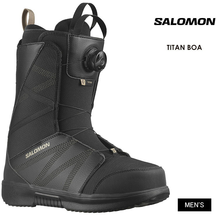 23-24 2024 SALOMON サロモン TITAN BOA タイタンボア ボアブーツ スノーボード ブーツ メンズ