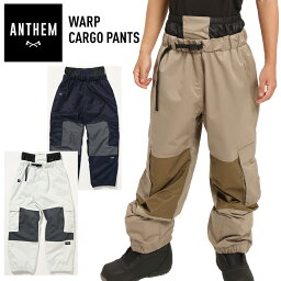 23-24 ANTHEM アンセム WARP CARGO PANTS ワープカーゴパンツ スノーボード スキー ウェア 【JSBCスノータウン】