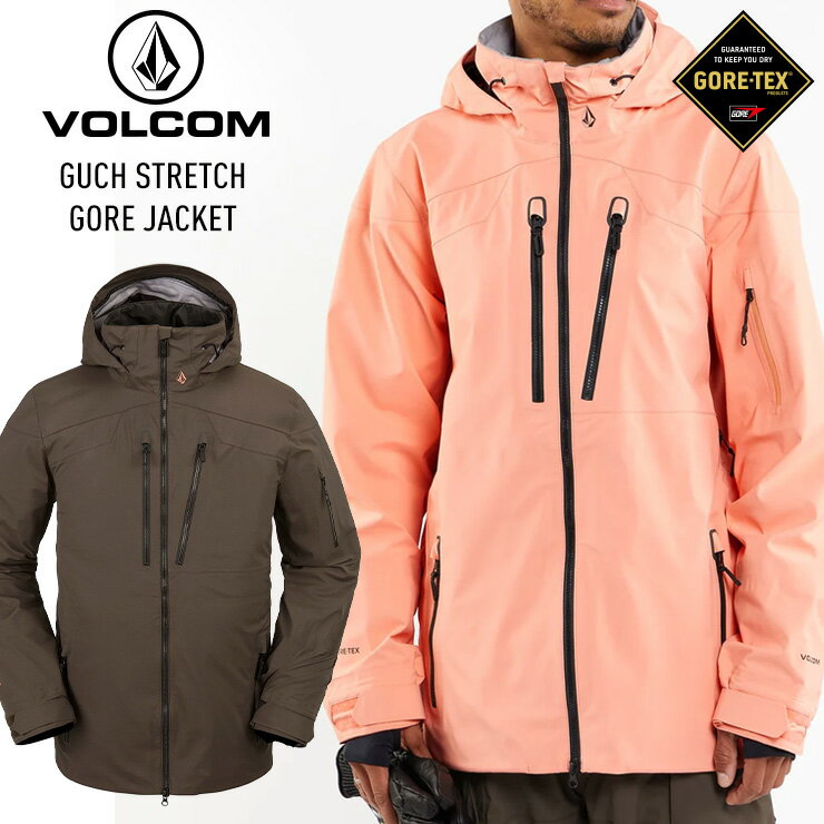 23-24 VOLCOM ボルコム GUCH STRETCH GORE-TEX JACKET グッチ ストレッチ ゴアテックスジャケット スノーボード スキー ウェア 2024 【JSBCスノータウン】