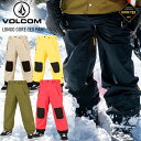 23-24 VOLCOM ボルコム LONGO GORE-TEX PANT ロンゴ ゴアテックスパンツ スノボー スノーボード スキー ウェア 2024 【JS...
