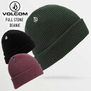 正規品 24-25 VOLCOM ボルコム FULL STONE BEANIE フルストーン ビーニー ニット帽 スノーボード スキー