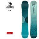 【無料ワックスサービス有】24-25 2025 NIDECKER ナイデッカー ELLE エル カービング キッカー グラトリ スノーボード 板 レディース ウ...