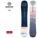 【無料ワックスサービス有】24-25 2025 NIDECKER ナイデッカー ORA オラ カービング グラトリ スノーボード 板 レディース ウーメンズ
