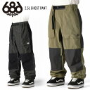 24-25 686 シックスエイトシックス 2.5L GHOST PANT ゴーストパンツ パンツ スノーボード スキー ウェア M3WN223 【楽天スノータ...