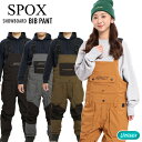 スノーボードウェア メンズ レディース ユニセックス ビブパンツ SPOX スポックス SPP-4030 スノーウェア スキーウェア【JSBCスノータウン】