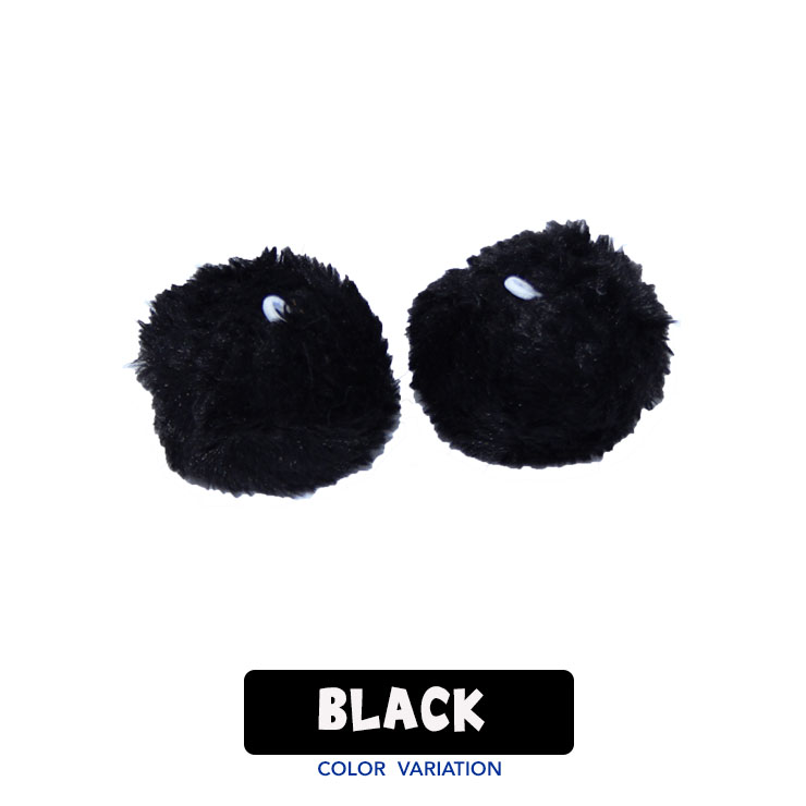 MDXONE ����ǥ����å������ PAIR OF POMPOMS WITH ELASTICS ���å� �ݥ�ݥ�