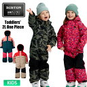 早期予約 25-26 2026 BURTON バートン キッズ Toddlers' 2L One Piece トドラー ワンピース つなぎ
