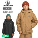 早期予約 25-26 2026 VOLCOM ボルコム CHAOS FZ JACKET キッズ ジュニア ジャケット リラックスフィット スノーボード