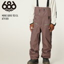 【早期予約】25-26 686 シックスエイトシックス GORE-TEX 3L ATV BIB ゴアテックス ビブ パンツ スノーボード スキー ウェア M5W...
