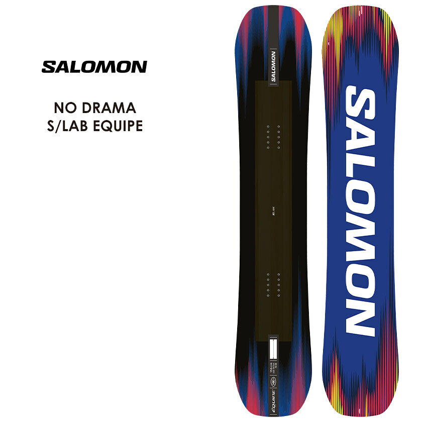 �y�������b�N�X�T�[�r�X�L�z�����\�� 26-27 2027 SALOMON �T������ NO DRAMA S/LAB EQUIPE �m�[�h���} �G�L�b�v �X�m�[�{�[�h �� �n�[�h�M�A