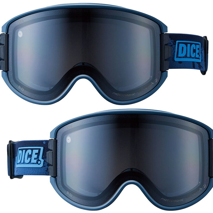 JSBCスノータウンの【早期予約】2027 DICE ダイス GOODMAN グッドマン スノーボード ゴーグル GM64570 SLT 調光×ULTRAライトグレイ×ライトシルバーミラー スキー 【JSBCスノータウン】｜アングル3