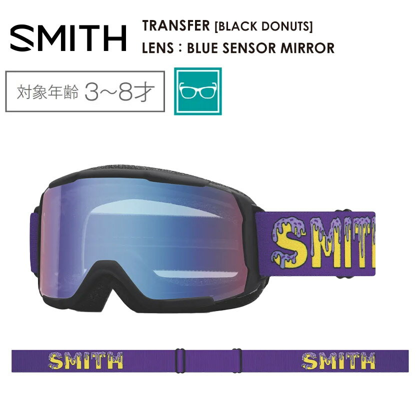 乐天商城 - 早期予約 26-27 2027 SMITH スミス DAREDEVIL [BLACK DONUTSJ BLUE SENSOR MIRROR デアデビル ゴーグル