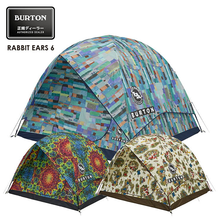 【アウトレット特価】18-19 2019 BURTON バートン BIG AGNES×Rabbit Ears 6 Tent ラビットイヤーズ テント キャンプ アウトドア【JSBCスノータウン】