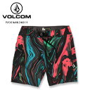 VOLCOM {R PSYCHE MARBLE MOD-TECH TRUNKS 19 A0822305 gNX 