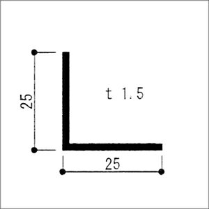 ����ߥ��󥰥� �����ʡ��� 1.5x25x25x4000mm ����ޥ��ȥ���С� L���󥰥� L�� DIY ��������ѷ��� �ڢ������ӥ����å��б����ʤǤ���