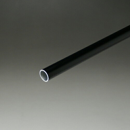 アルミ丸パイプ アルミパイプ 丸 1.0x13x4000mm 黒 ブラック 丸菅 アルミ支柱 DIY ...