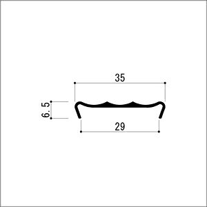 アルミサイドリブ 35(内寸29)x6.5x3...の紹介画像3
