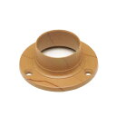 パイプソケット 13mm 丸ソケット 丸パイプ用 手すり ハンガー 受け金具 HRS-1D 木目(木調)