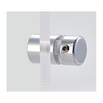 化粧ビス 13mm パイプ長 10mm セット 真鍮製 サインボード 装飾ビス 飾りビス フラットタイプ（盗難防止） EPT-B13SE-10 クローム