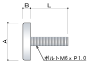 化粧ビス M6 12mm ボルト長 16mm 真鍮製 サインボード 装飾ビス 飾りビス フラットタイプ EPS-N12F-16 クローム 2