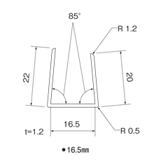 ���������ͥ� �ݥꥫ���ܥ͡����������ͥ�� 16mm��x2000mm Ʃ��