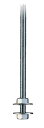 天井吊り棒L HPE-096L L300mm 30mm幅ピクチャーレール用