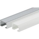 ピクチャーレール HPI-029 30mm幅(面設置用) 3000mm ホワイト 【重量用】|詳細画像