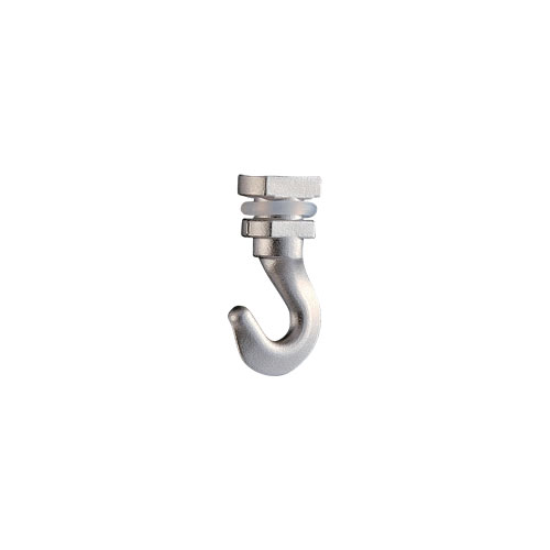 商品名 HPD　レールフック　16・18mm幅レール用　フック型 品番 HPD-001N 表面 パールニッケル 許容荷重 15kg 付属品 この商品に付属品はございません 対応レール 16・18mm幅ピクチャーレール 納期 通常1〜2営業日ほどで発送可能です 返品・交換 可　（※詳しくは『返品について』をご覧ください） 備考 レールにひっかけるタイプのレールフックです